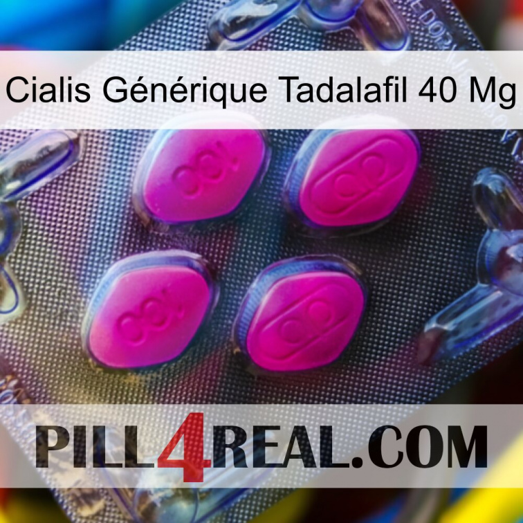 Cialis Générique Tadalafil 40 Mg 02
